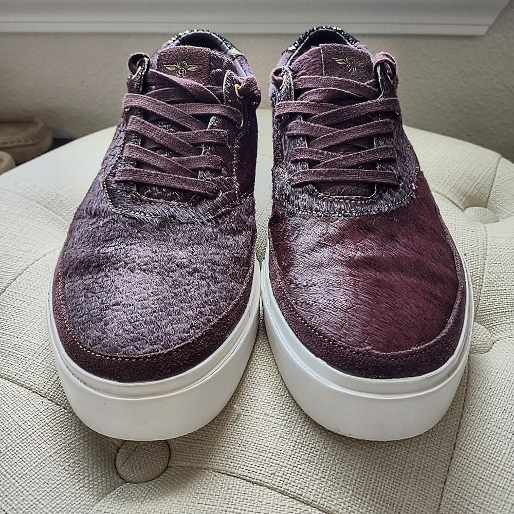 Creative Recreation Prio Burgundy Snake